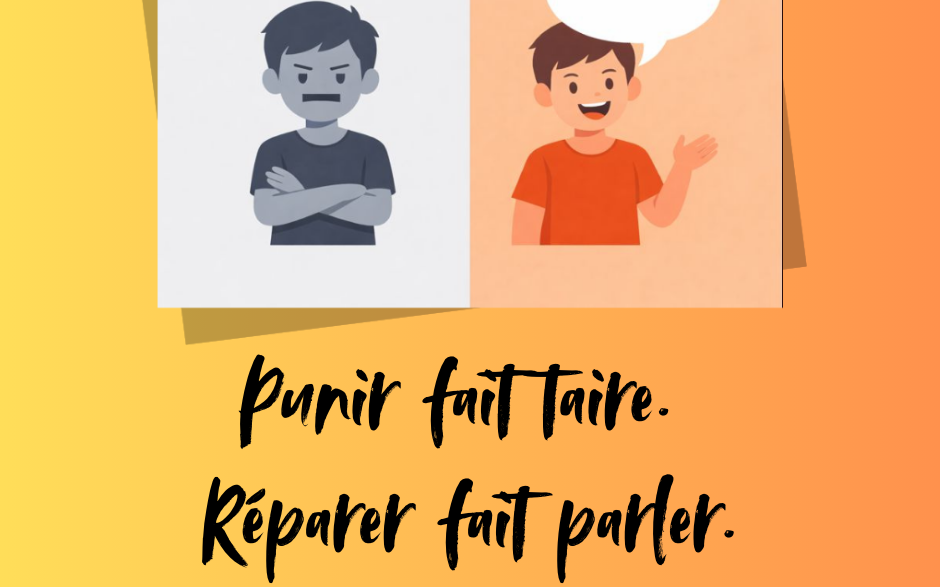 La « roue de la réparation » plutôt que la punition