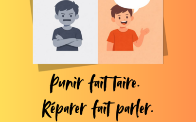 La « roue de la réparation » plutôt que la punition
